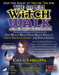 Salem Witch Walk: Salem’s Only Magickal Tour