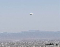 UFO Spotted Flying Outside of San Bernardino